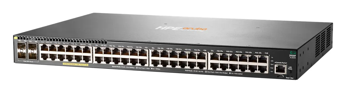 Aruba JL262A 2930F 48G PoE+ 4SFP PoE Switch