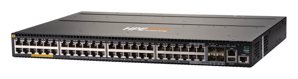 Aruba JL322A 2930M 48G PoE+ 1-slot PoE Switch