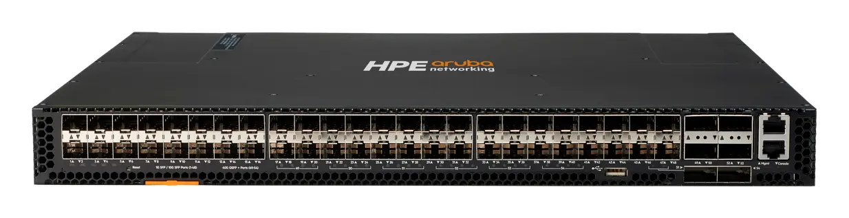 Aruba JL479A CX 8320 48p 10G SFP/SFP+ 6p 40G QSFP+ X472 5 Fans 2 Power Supply Veri Merkezi Switch — görsel 2