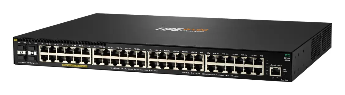 Aruba JL558A 2930F 48G PoE+ 4SFP+ 740W PoE Switch