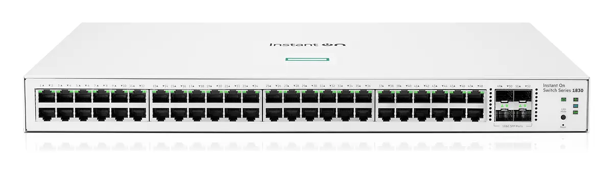 Aruba Instant On JL814A 1830 48G 4SFP Yönetilebilir Switch