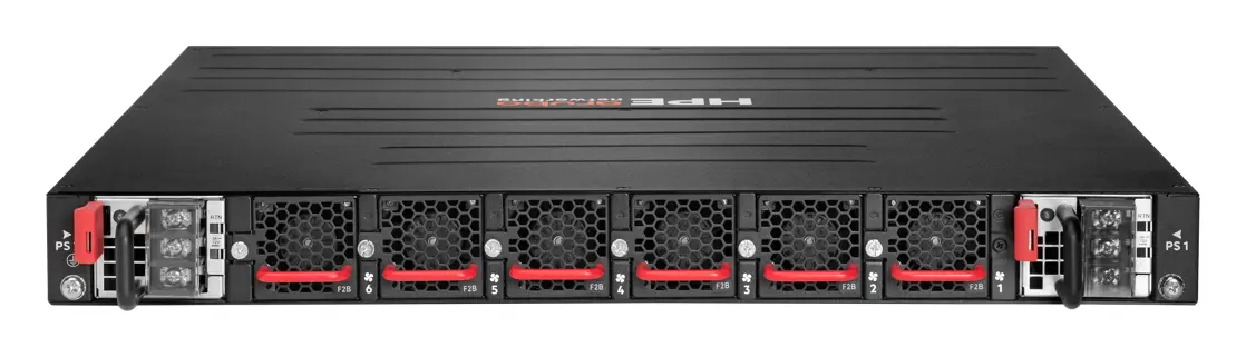 Aruba S4A49A CX8325P 32p QSFP28 40G/100G Front-to-Back 6xFan 2xDC PSU Veri Merkezi Switch