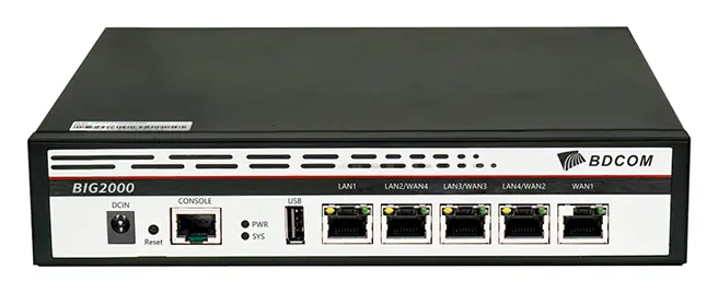 BDCOM BIG2000-05B 5 Port Gigabit Çok Servisli Gateway