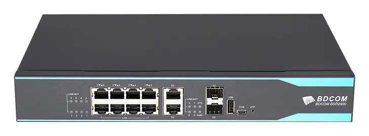 BDCOM BSR2900-10B 12 Port Gigabit Çok Servisli Gateway