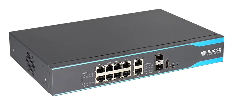 BDCOM BSR2900-10B 12 Port Gigabit Çok Servisli Gateway görsel 4