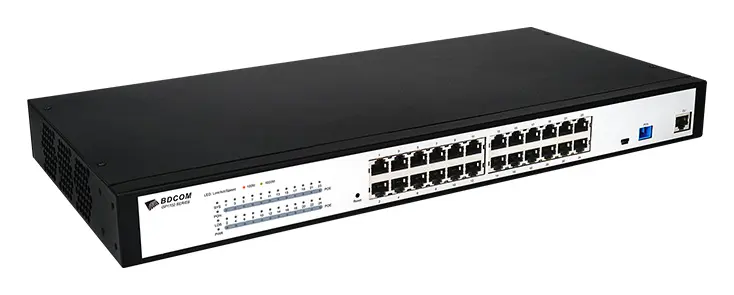 BDCOM GP1702-24GPM 24GE PoE GPON ONU (MDU) görsel 3