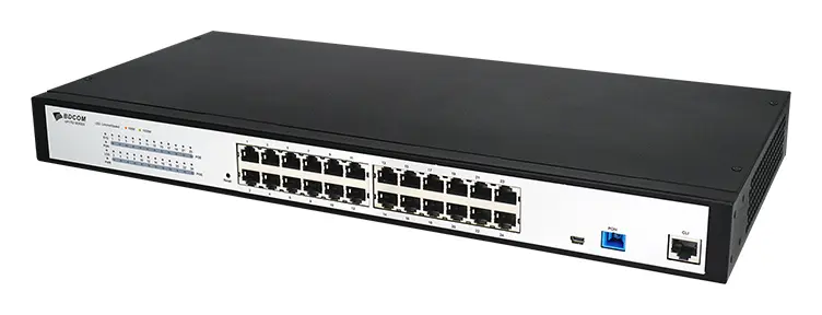 BDCOM GP1702-24GPM 24GE PoE GPON ONU (MDU) görsel 4