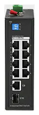 BDCOM IES200-LSTW1108P 9 Port Gigabit PoE Endüstriyel Switch görsel 2