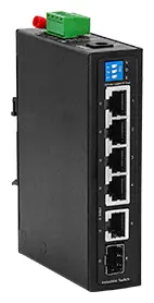 BDCOM IES200-LSTW1140 5 Port Gigabit Endüstriyel Switch görsel 2
