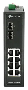 BDCOM IES200-LSTW2080P 8 Port Gigabit PoE 2×SFP Endüstriyel Switch görsel 4