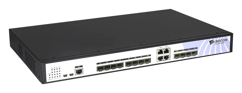 BDCOM P3600-08 8 PON Port EPON OLT görsel 4