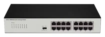 BDCOM S1016C 16 Port Fast Ethernet Yönetilemez Switch