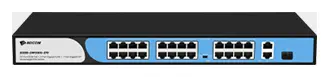 BDCOM S1200-8P2G 8 Port Fast Ethernet PoE 2×Gigabit Yönetilemez Switch görsel 5