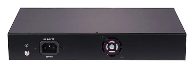 BDCOM S1210-8P 8 Port Fast Ethernet PoE 1×Gigabit 1×SFP Yönetilemez Switch görsel 3