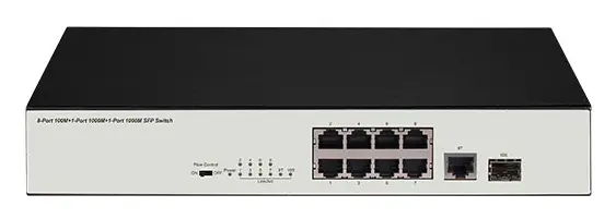 BDCOM S1210C 8 Port Fast Ethernet 1×Gigabit 1×SFP Yönetilemez Switch
