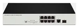 BDCOM S1210C 8 Port Fast Ethernet 1×Gigabit 1×SFP Yönetilemez Switch görsel 2