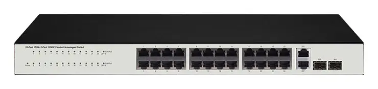 BDCOM S1226C 24 Port Fast Ethernet Yönetilemez Switch