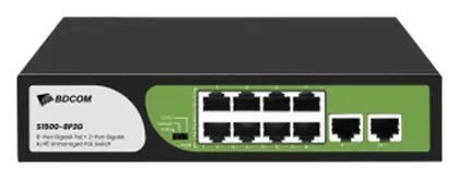BDCOM S1500-24P2S-370 26 Port Gigabit PoE Yönetilemez Switch