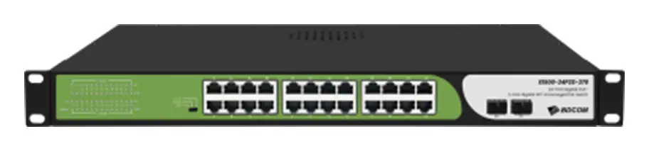 BDCOM S1500-24P2S 26 Port Gigabit PoE Yönetilemez Switch görsel 4