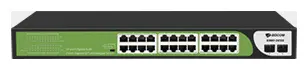 BDCOM S1500-24T2S 48 Port Gigabit 2×SFP Yönetilemez Switch görsel 2
