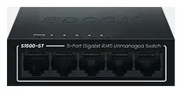 BDCOM S1500-5T 5 Port Gigabit Yönetilemez Switch görsel 2