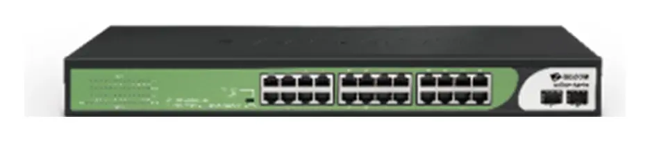 BDCOM S1500-8P2S 10 Port Gigabit PoE Yönetilemez Switch görsel 5