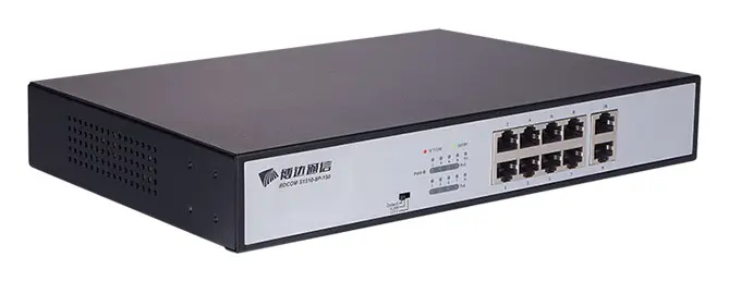 BDCOM S1510-8P 8 Port Gigabit PoE Yönetilemez Switch görsel 2
