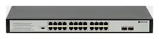BDCOM S1526-24PV1 24 Port Gigabit PoE 2×SFP Yönetilemez Switch görsel 2