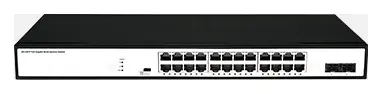 BDCOM S1526C 24 Port Gigabit 2×SFP Yönetilemez Switch görsel 2