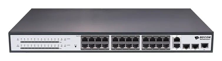 BDCOM S2226-P 26 Port Gigabit PoE L2 Yönetilebilir Switch