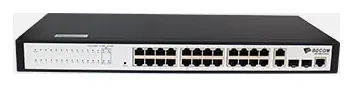 BDCOM S2228-B 24 Port Fast Ethernet 2×Gigabit 2×SFP L2+ Yönetilebilir Switch görsel 4