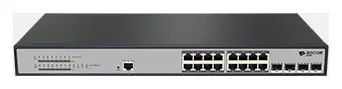 BDCOM S2500-16P4S 16 Port Gigabit PoE 4×SFP L2+ Yönetilebilir Switch görsel 5