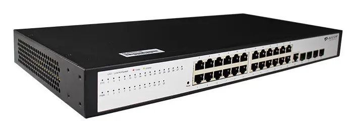 BDCOM S2528-C 24 Port Gigabit 4×SFP L2+ Yönetilebilir Switch görsel 2