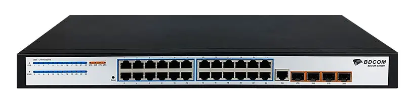 BDCOM S2528-EI 24 Port Gigabit 4×SFP L3 Yönetilebilir Switch