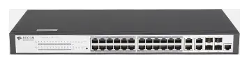 BDCOM S2528-P 24 Port Gigabit PoE L2+ Yönetilebilir Switch görsel 2