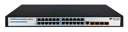BDCOM S2528H 24 Port Gigabit 4×SFP L2+ Yönetilebilir Switch