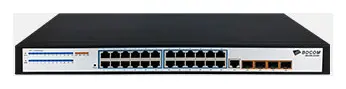 BDCOM S2528HK 24 Port Gigabit 4×SFP L2+ Yönetilebilir Switch görsel 4