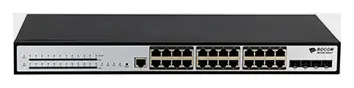 BDCOM S2900-24P4X 24 Port Gigabit PoE 4×10G SFP+ L2+ Yönetilebilir Switch görsel 2