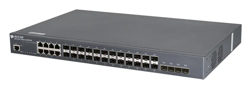 BDCOM S2900-24S8C4X 24 Port Gigabit SFP 8×Combo 4×10G SFP+ L2+ Yönetilebilir Switch — görsel 4