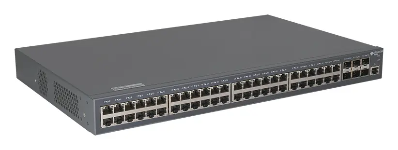 BDCOM S2900-48T6X 48 Port Gigabit 6×10G SFP+ L2+ Yönetilebilir Switch — görsel 2