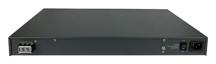 BDCOM S2936F 24 Port Gigabit SFP 8×Gigabit 4×10G SFP+ L2+ Yönetilebilir Switch görsel 2