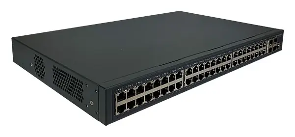 BDCOM S2952C 48 Port Gigabit 4×10G SFP+ L2+ Yönetilebilir Switch görsel 2
