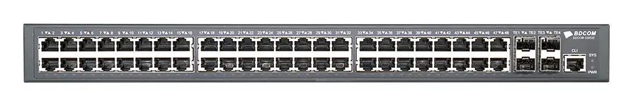BDCOM S2952E 48 Port Gigabit 4×10G SFP+ L2+ Yönetilebilir Switch görsel 5