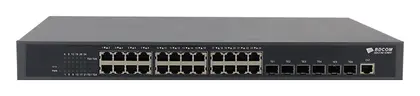 BDCOM S3900-24T6XB-HI 24 Port Gigabit 6×10G SFP+ Yönetilebilir Switch