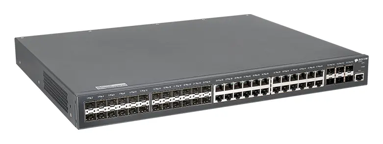 BDCOM S3900-48M6X 24 Port Gigabit 24×SFP 6×10G SFP+ Yönetilebilir Switch — görsel 4