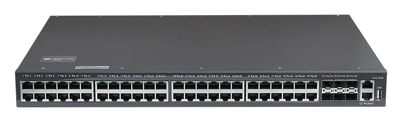 BDCOM S3900-48T6X-NS 48 Port Gigabit 6×10G SFP+ Yönetilebilir Switch görsel 2