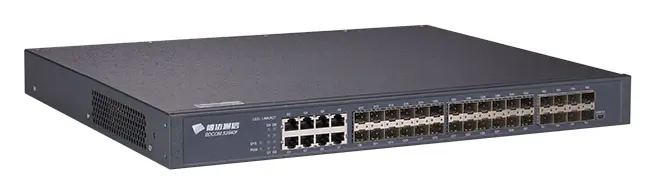 BDCOM S3940F 24 Port Gigabit SFP 8×Gigabit 8×10G SFP+ Yönetilebilir Switch görsel 3