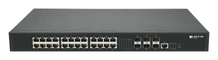BDCOM S5700-24EP6X-370 24 Port 2.5G PoE 6×10G SFP+ Yönetilebilir Switch — görsel 3