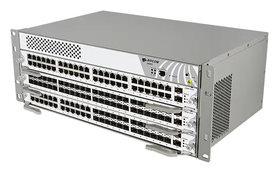 BDCOM S8000 3 Slot Modüler Omurga Switch görsel 4