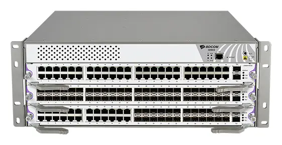 BDCOM S8003 3 Slot Modüler Omurga Switch